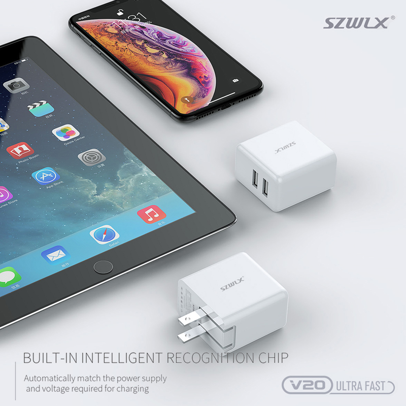 WEX - V20 شاحن حائط ، شاحن سفر ، محول طاقة