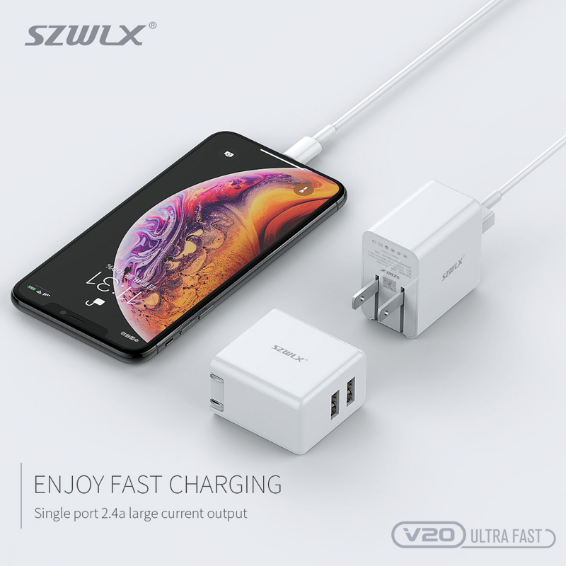 WEX - V20 شاحن حائط ، شاحن سفر ، محول طاقة