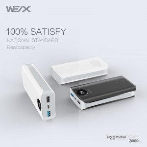 WEX - P20 بنك الطاقة
